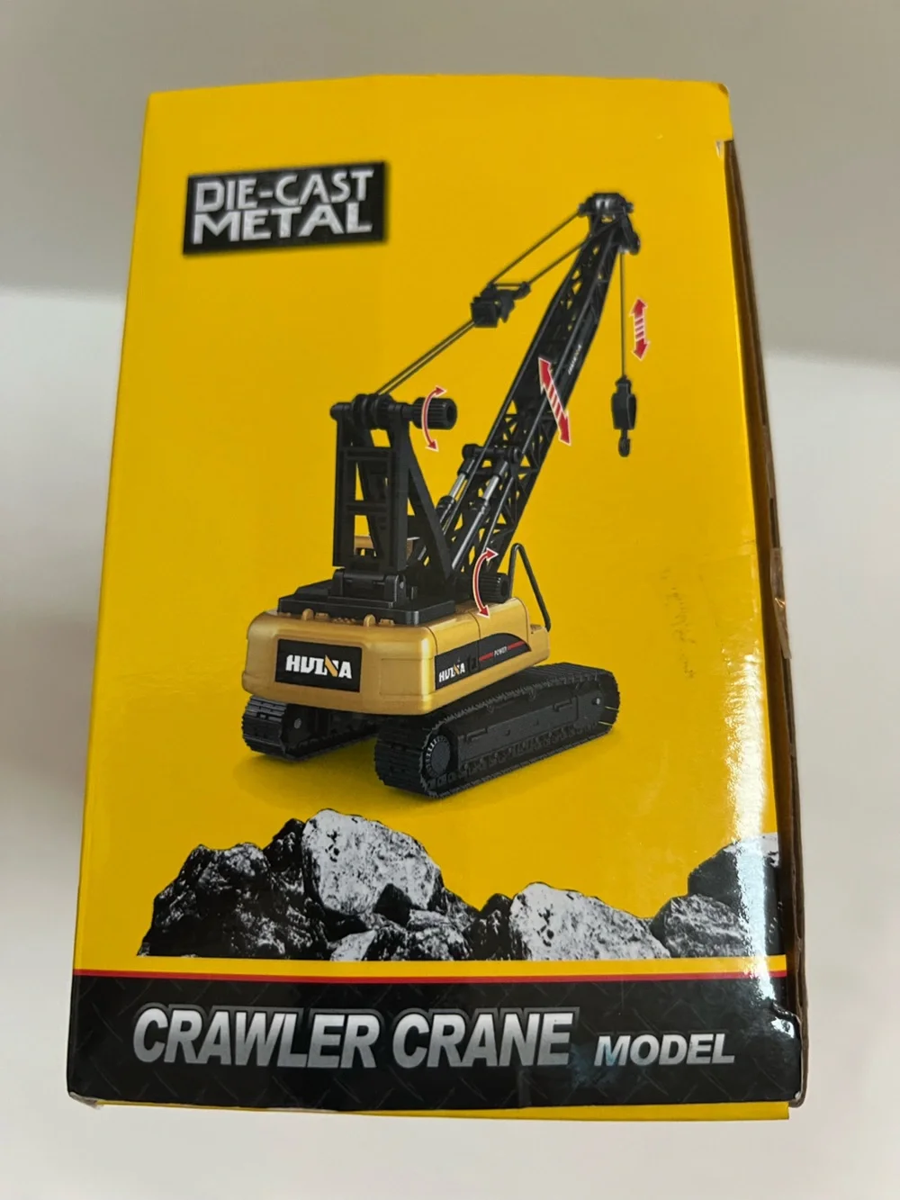 Crawler Crane Model  HULNA 1/50 Scale Heavy Duty Construction Metal NIB #1720